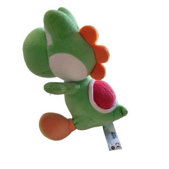2017 Yoshi Super Mario Bros Plush Toy Stuffed Animal 7.5" - Picture 3 of 6